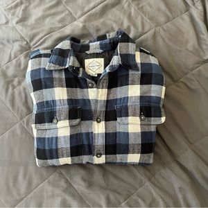 St. John’s Bay plaid puffer-type jacket